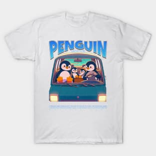 penguin family vacation T-Shirt